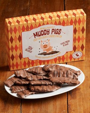 Muddy Pigs Chocolate Covered Bacon